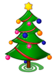 Colored Christmas Tree